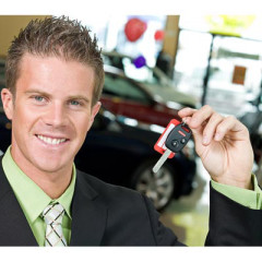 Photo of car salesman