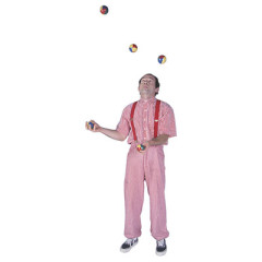 Photo of juggler