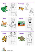 Sample image for Auslan Children's Picture Dictionary - Volume 1