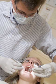 Photo of dentist