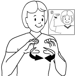 Sign for classroom