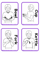 Resource In The Kitchen - Labels / Flash Cards (May 2006)