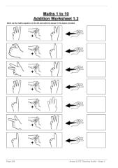 Cover image for Addition Subtraction (1 to 10) Worksheet