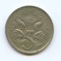 Photo of five cents