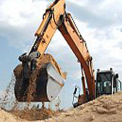 Photo of excavation