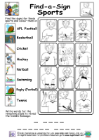 Resource Find-A-Sign - Sport