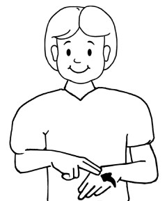 Sign for band-aid
