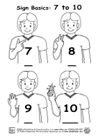 Cover image for Sign Basics: 7 to 10