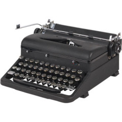 Photo of typewriter