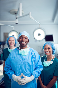 Photo of surgeon