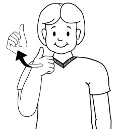 Sign for achieve