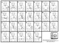 Cover image for Alphabet Quick Reference Sheet (Auslan/BSL/NZSL)