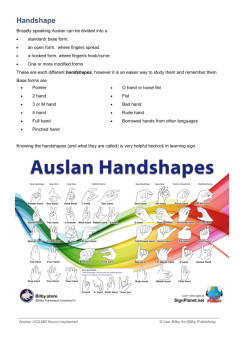 Cover image for Auslan HOLME theory explained