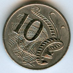 Photo of ten cents