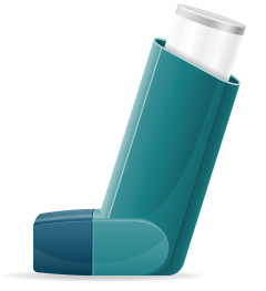 Photo of asthma puffer