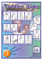 Cover image for Toddler Signs Poster