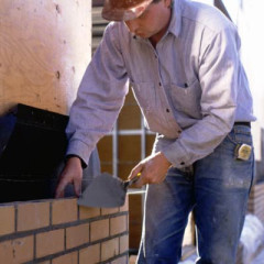 Photo of bricklayer