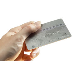 Photo of credit card