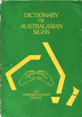 Cover image for Dictionary of Australasian Signs: First Edition