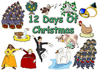 Cover image for 12 Days of Christmas