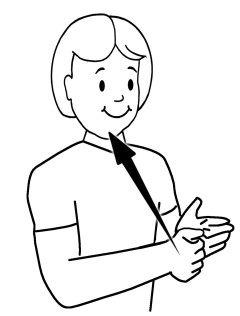 Sign for salesman