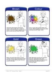 Cover image for Colour flashcards - single sided